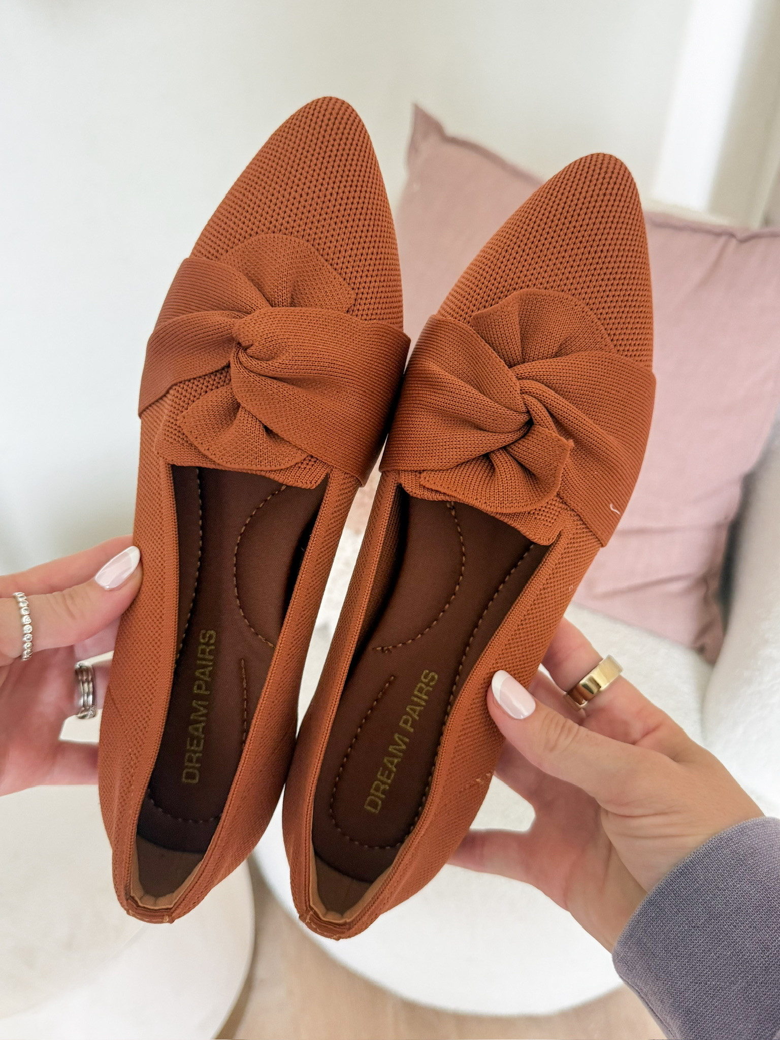 Flats perfect for workwear! So comfy and cute with the bow. #amazonfinds
 

 #LTKdayinmylife #LTKSeasonal #LTKWorkwear