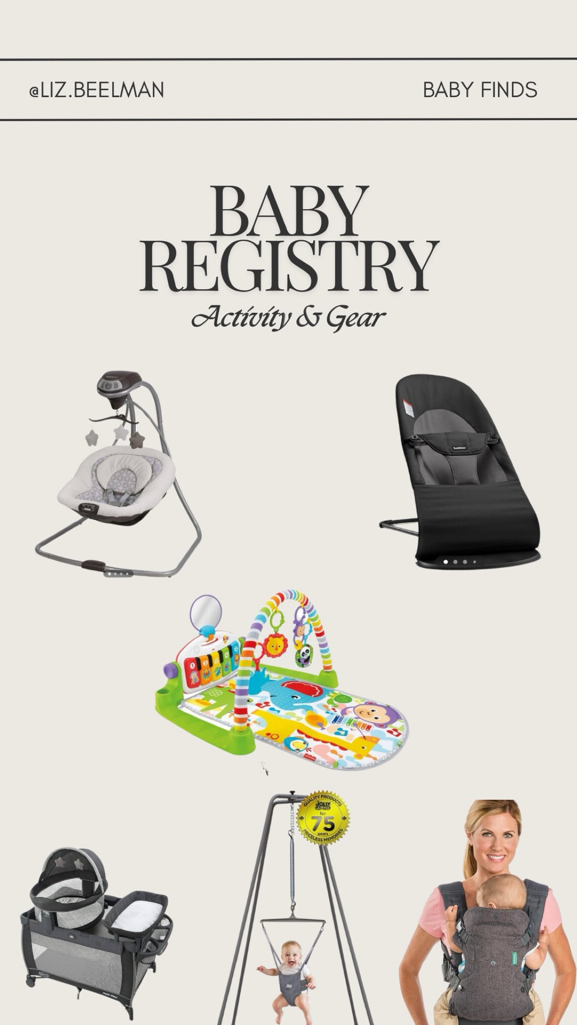 Baby registry - activities & gear

#LTKFindsUnder50 #LTKFamily #LTKBaby
