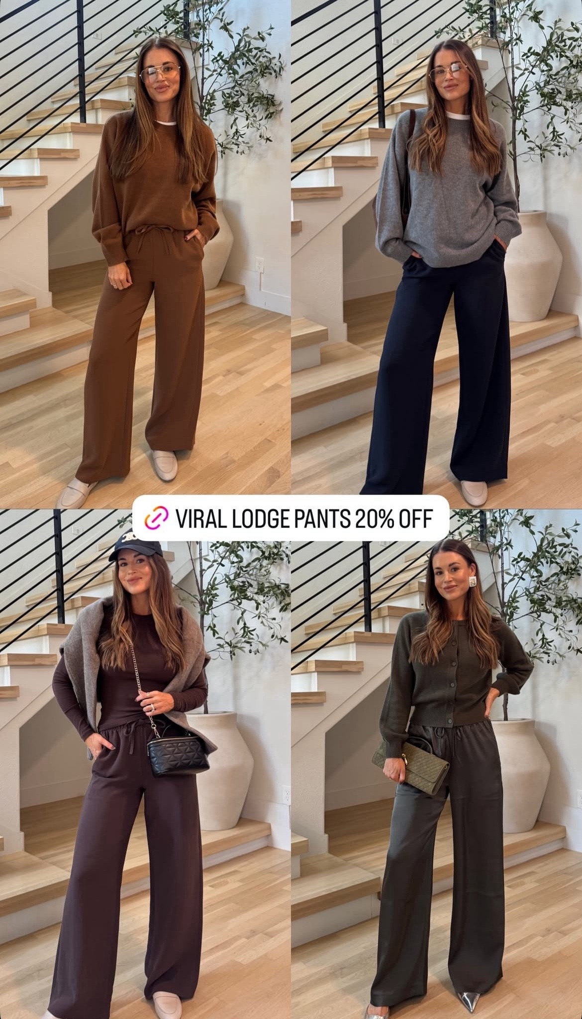 Now is definitely the time to grab the viral lodge pants! These NEVER go on sale + now 20% off !!
Come in a ton of colors - I wear small!

#LTKGiftGuide #LTKCyberWeek #LTKHoliday