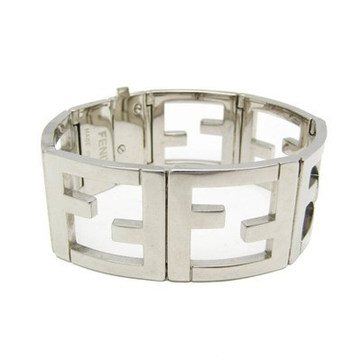 Fendi FF Metal Bangle Silver BF582873 | eBay | eBay US