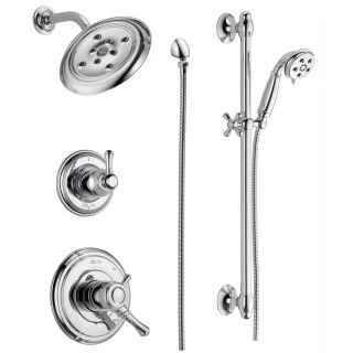 Monitor 17 Series Dual Function Pressure Balanced Shower System with Integrated Volume Control, S... | Build.com, Inc.