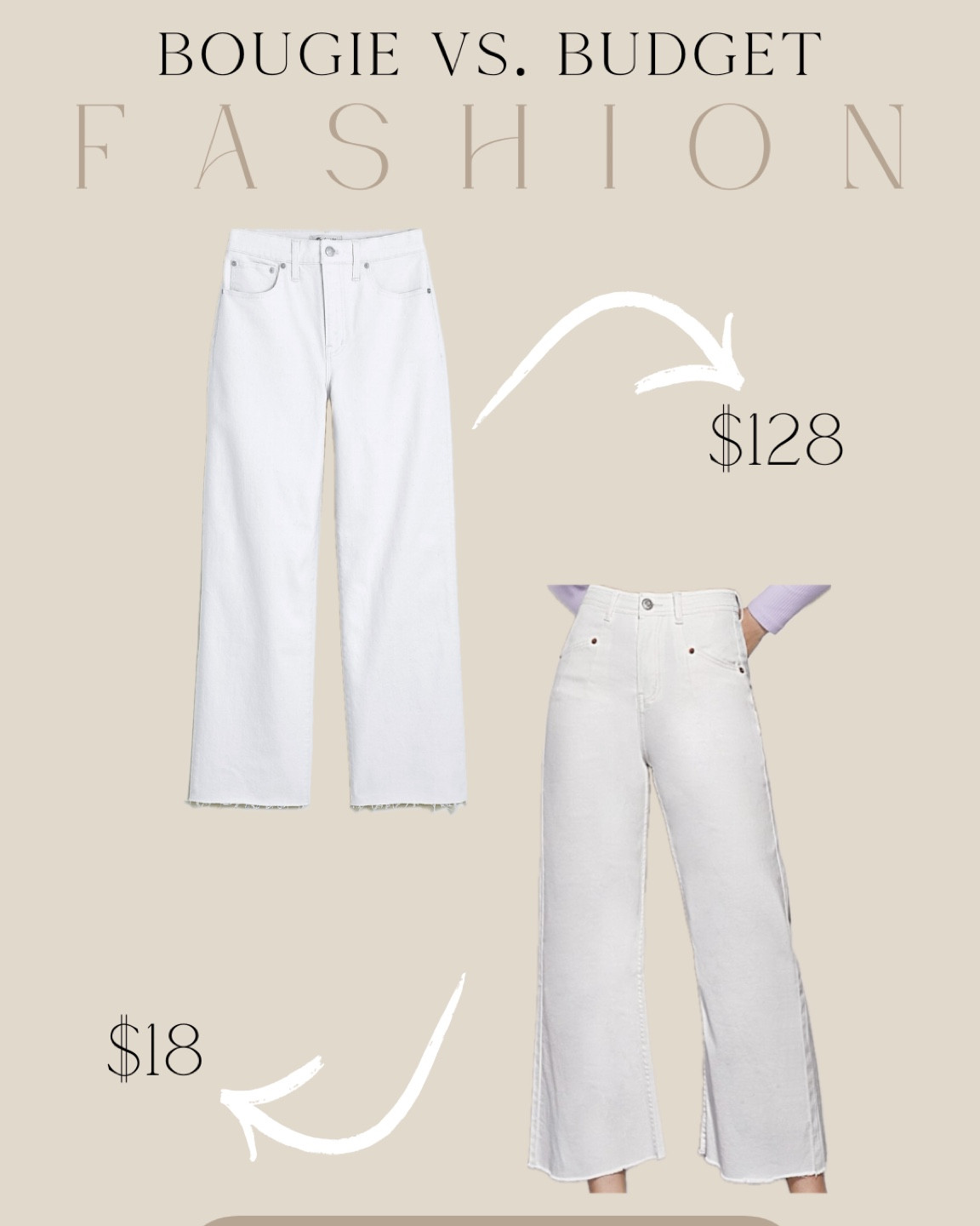 Bougie vs Budget Finds!

#LTKSpringSale #LTKstyletip #LTKfindsunder50