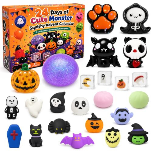 Funewest 24 Day Halloween Squishy Advent Calendar 2026 for Kids | Amazon (US)