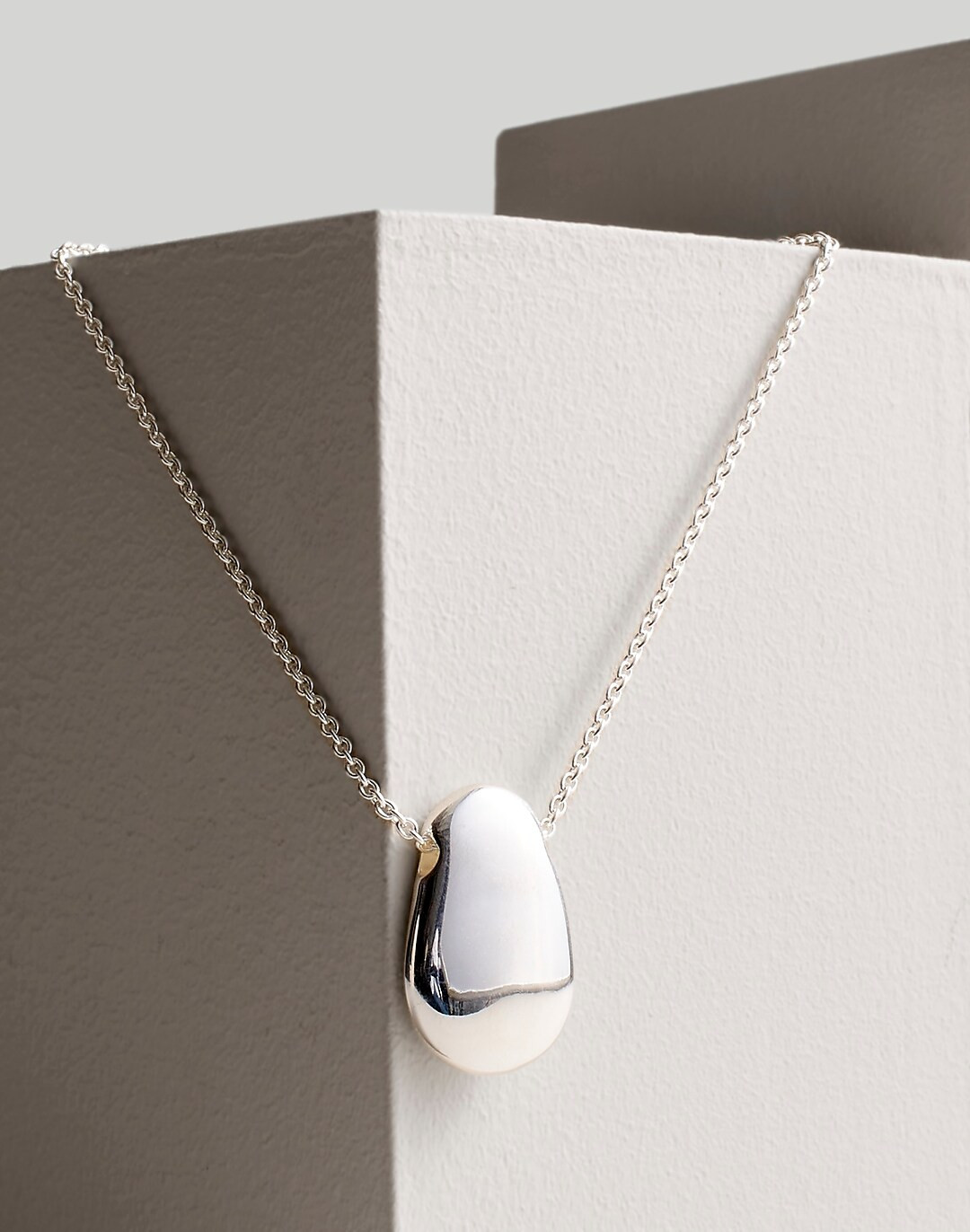 The Sterling Silver Collection Chunky Pendant Necklace | Madewell