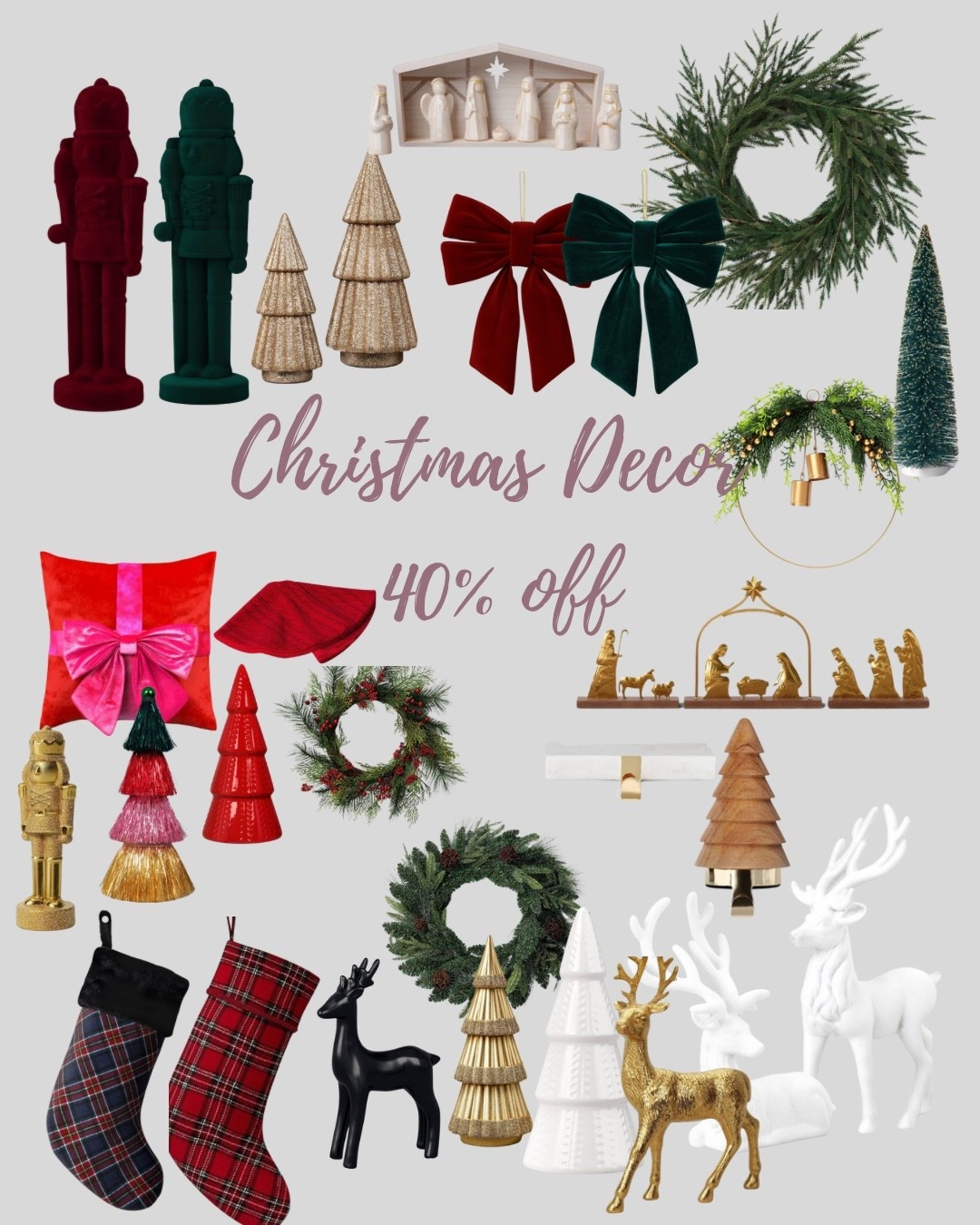 Christmas decor on major sale! 

#LTKHome #LTKHoliday #LTKSeasonal