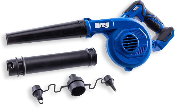 Kreg 20V Ionic Drive Shop Blower - Cordless Shop Blower for Dust, Debris & Workshop Cleanup - 200... | Amazon (US)