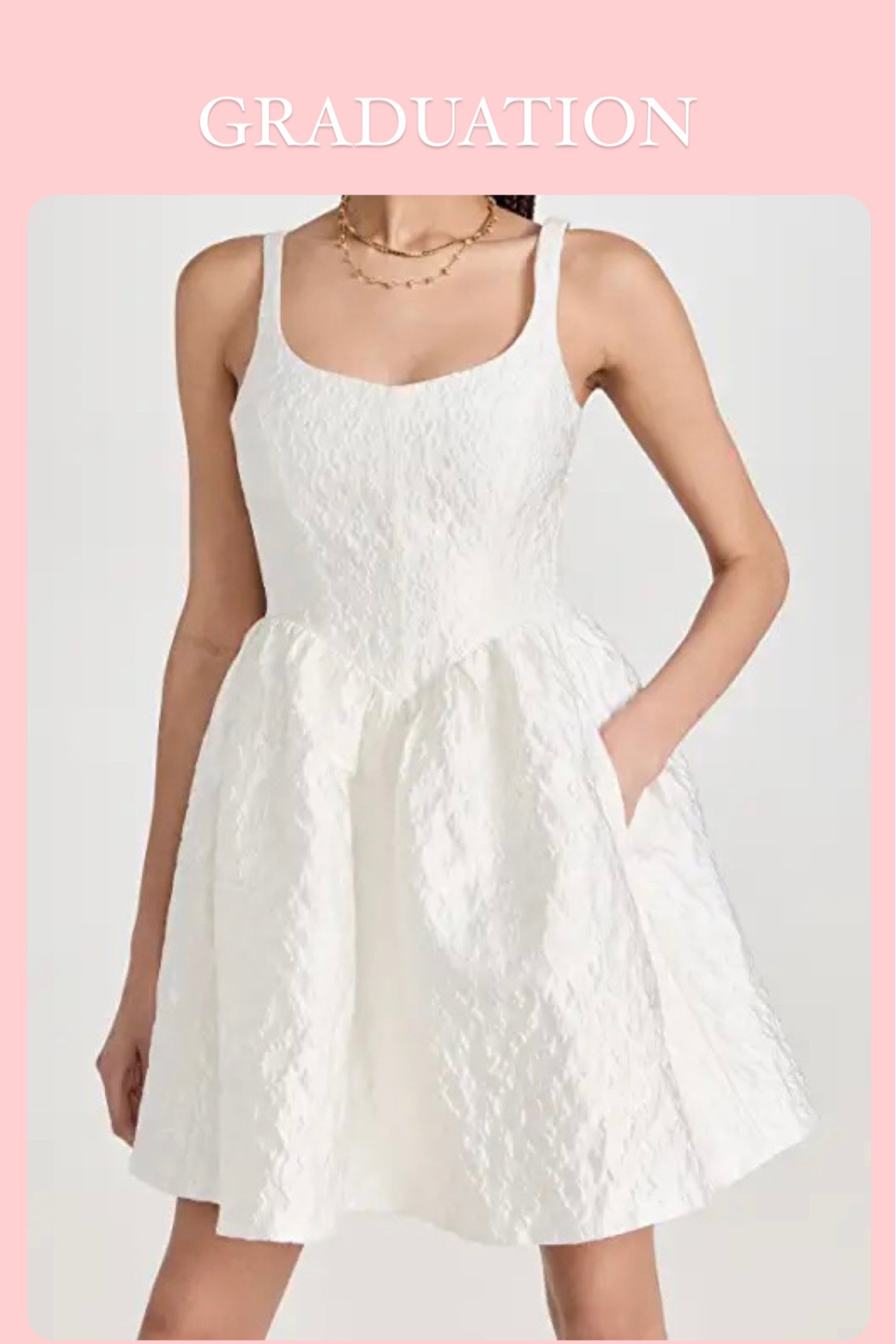 Graduation white! 

#LTKsalealert #LTKGiftGuide #LTKstyletip