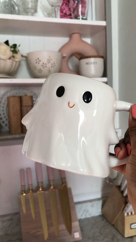 Stoneware Figural 14.6oz Mug 'Ghost' - Hyde & EEK! Boutique

Spookify your favorite festive drink with this 14.6-Ounce 'Ghost' Stoneware Figural Mug from Hyde & EEK! Boutique™. The drinkware mug comes in the shape of a ghost for a fun, eye-catching look. This stoneware mug has a dishwasher- and microwave-safe design for quick reheating and cleaning, and is perfect for enjoying hot or cold beverages from early morning to late evening.


Ghost figural mug
Stoneware material
Microwave- and dishwasher-safe design
Suitable for both hot and cold beverages
14.6oz

#LTKSeasonal #LTKhome