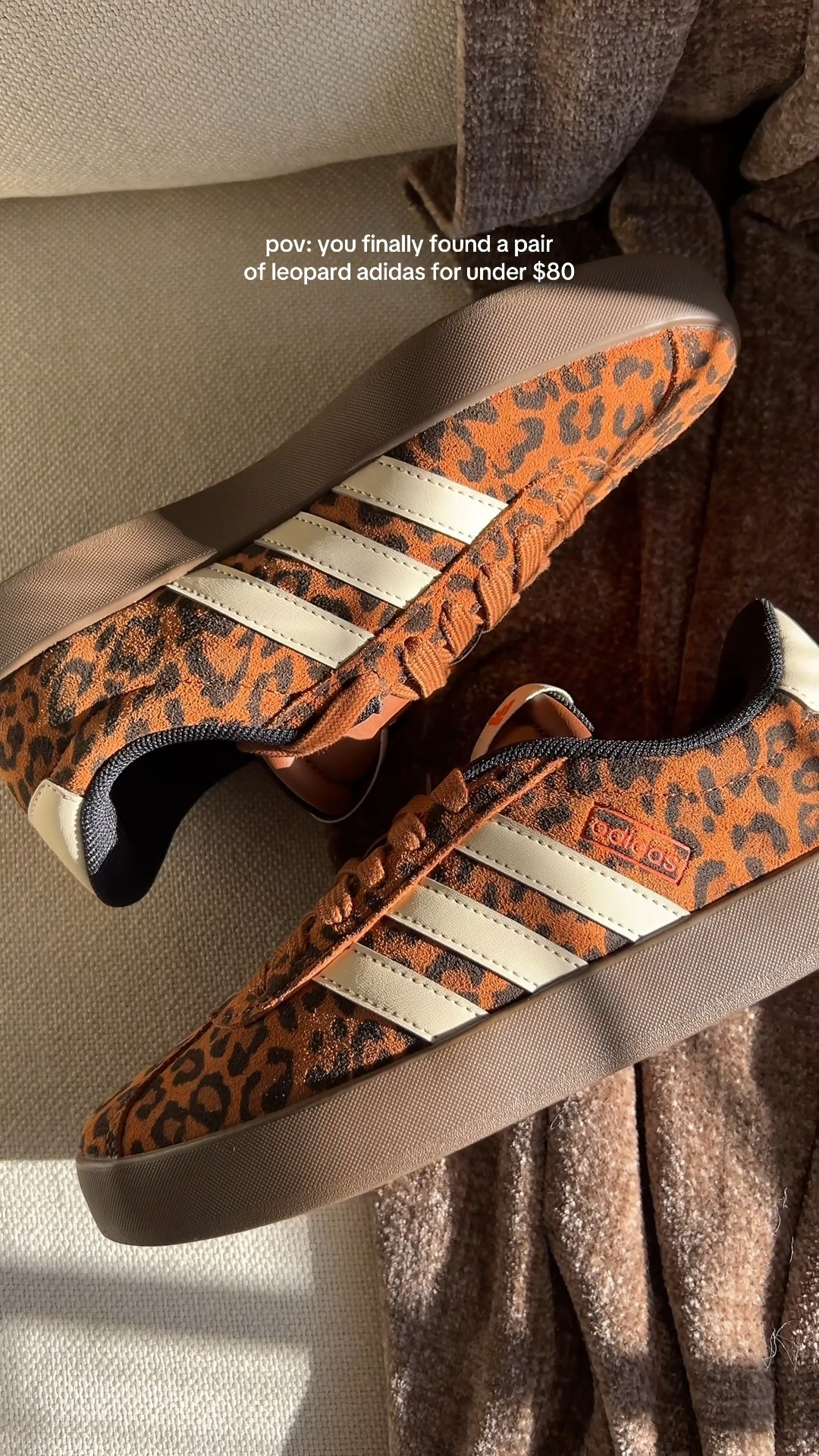 Leopard print adidas