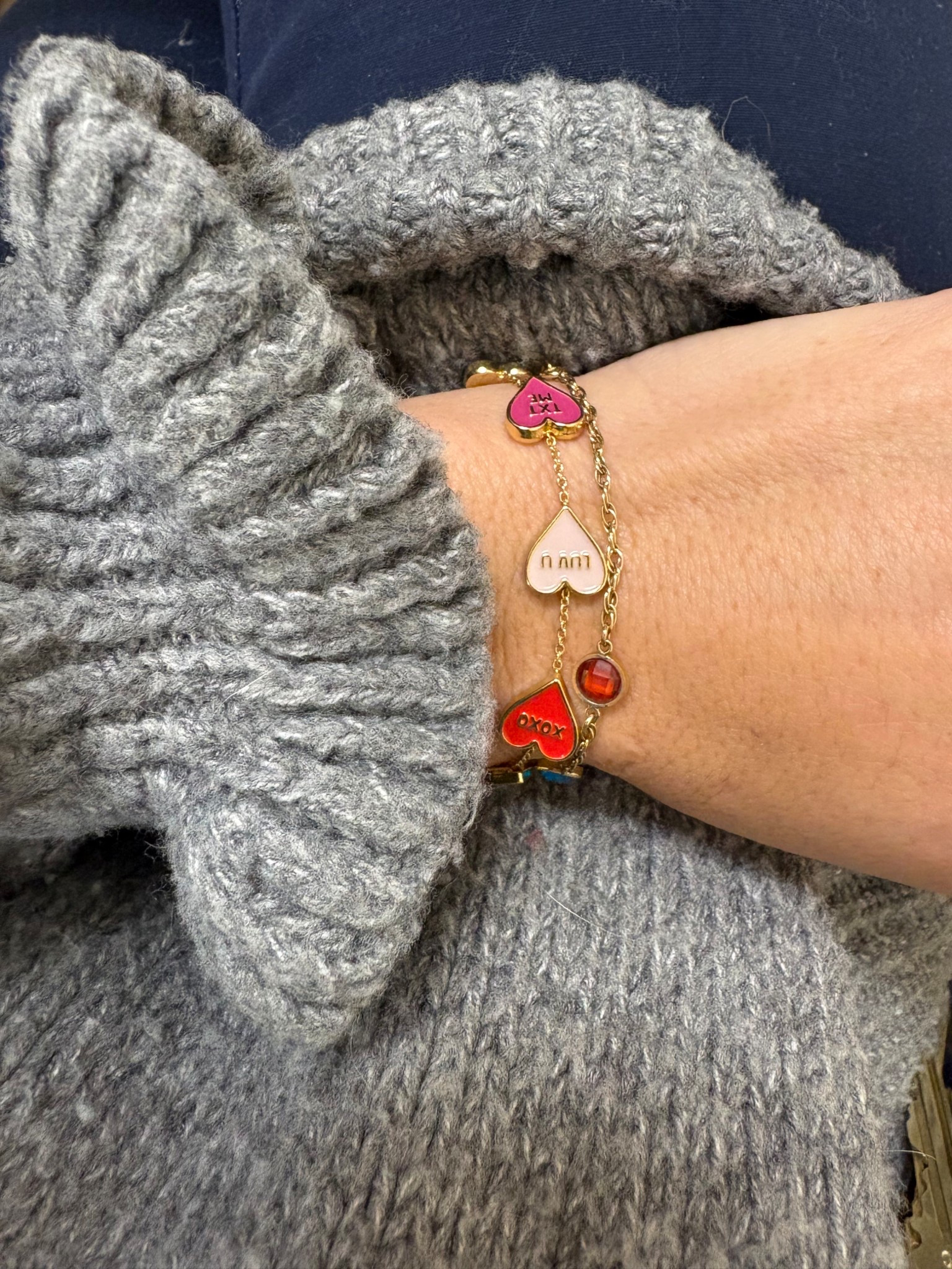 Literally the cutest bracelet. I haven’t stopped wearing it since I got it! Such a cute gift idea. 