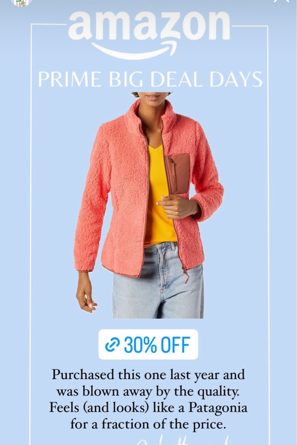 Sherpa jacket