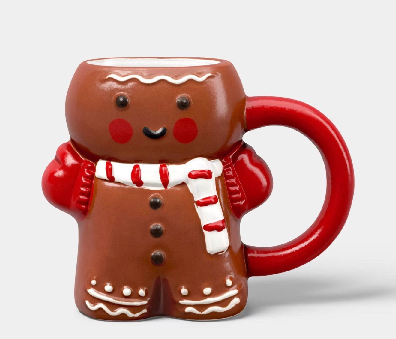 5 fl oz Christmas Stoneware Figural Gingerbread Man Mini Mug - Wondershop™ 

#LTKFindsUnder50 #LTKHome #LTKHoliday