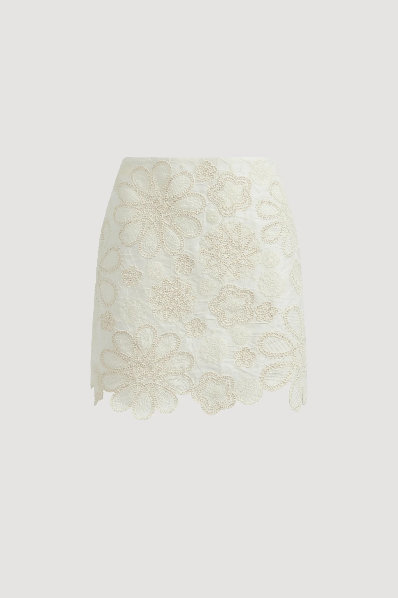 Gia Embroidered Mini Skirt | aje. (US, UK, Europe, ROW)