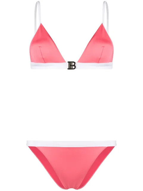 triangle two-piece bikini | Farfetch (US)