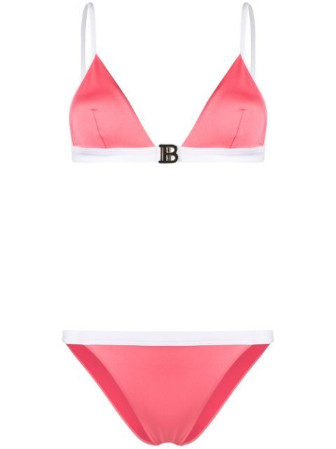 triangle two-piece bikini | Farfetch (US)