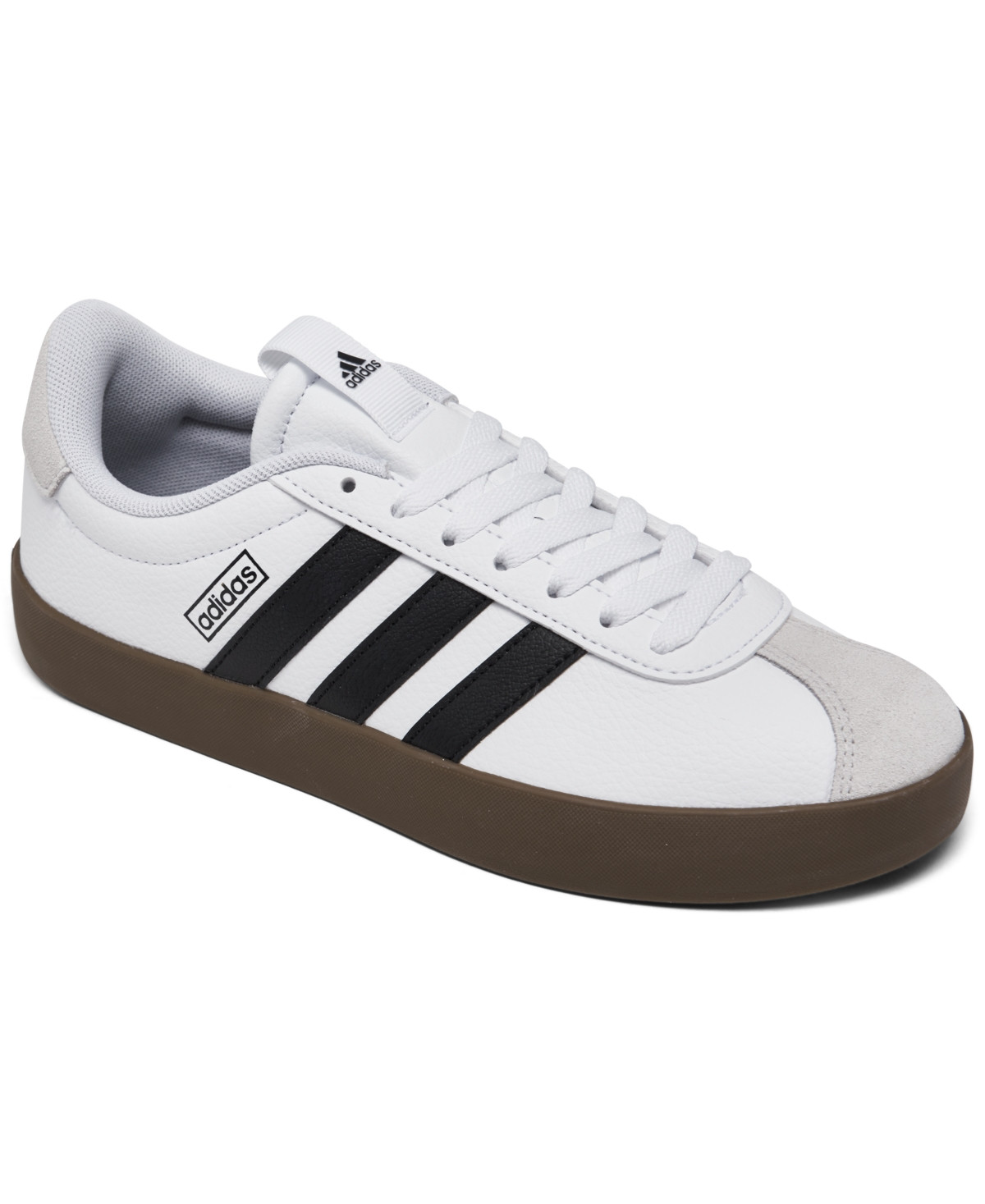 adidas Women's Vl Court 3.0 Casual Sneakers from Finish Line - White, Core Black, Gray | Macy's