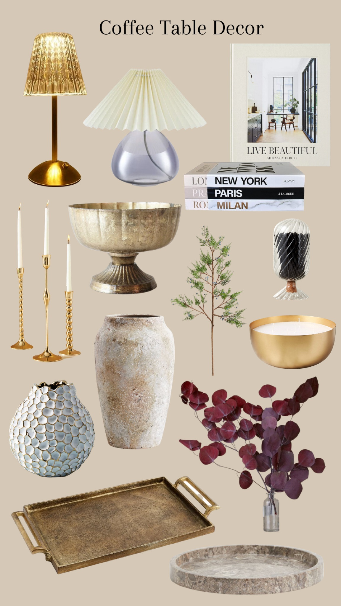 Coffee Table Decor #coffeetable #coffeetabledecor #homedecor #home #interiordesign #livingroom #livingroomdecor

#LTKhome #LTKstyletip