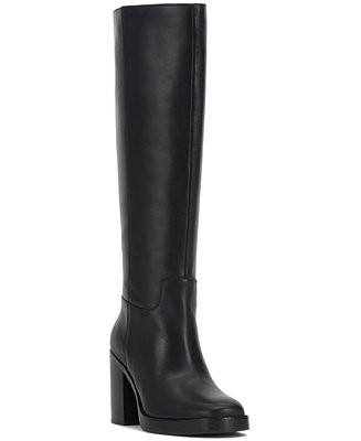 Women's Gibi Wide-Calf Platform Knee-High Boots | Macy's