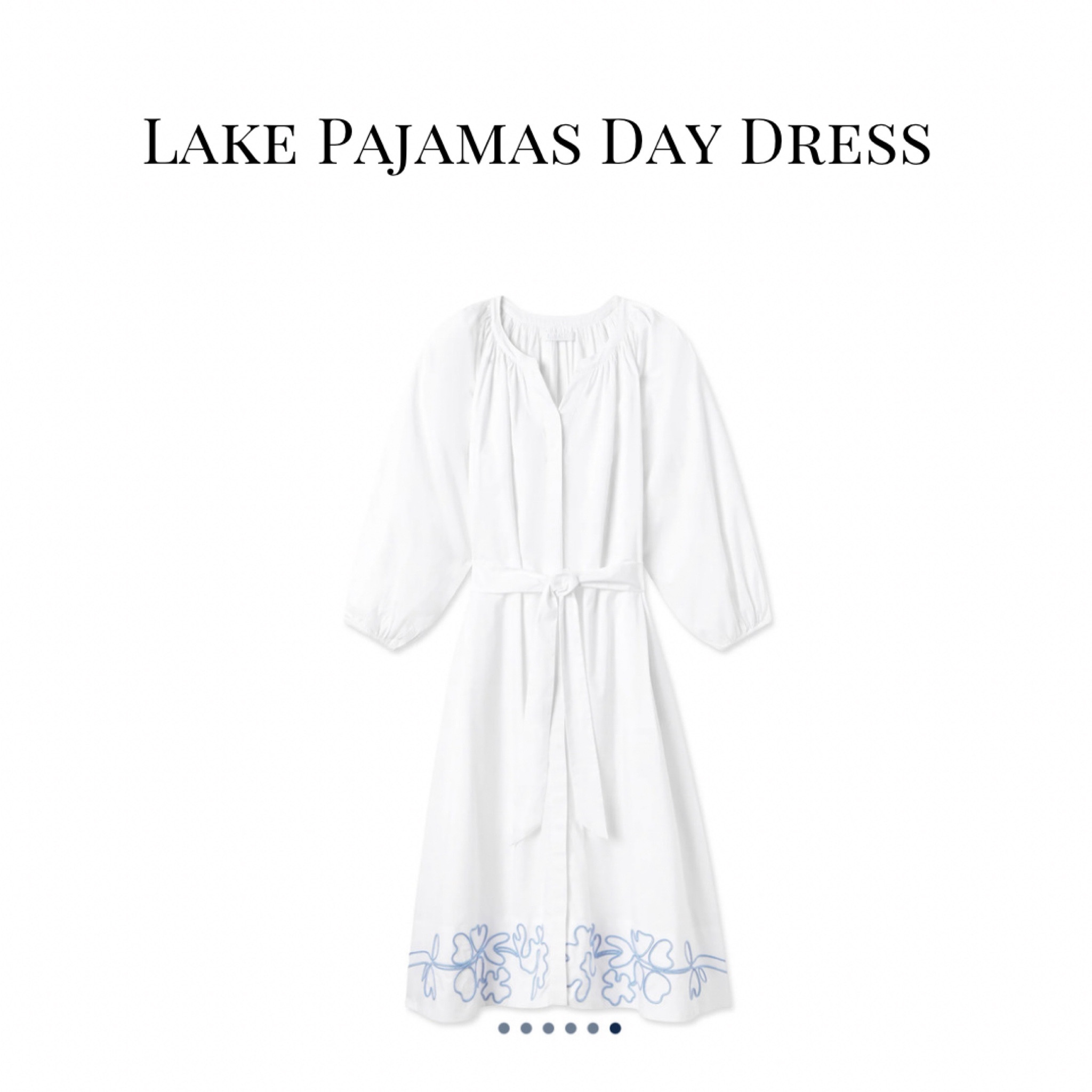 The prettiest day dress from Lake Pajamas. With buttons for easy access breastfeeding and a loose fit for a growing bump. This is the perfect spring dress for mama’s and mama’s to be. #maternity #postpartum 

#LTKSeasonal #LTKwedding #LTKcurves