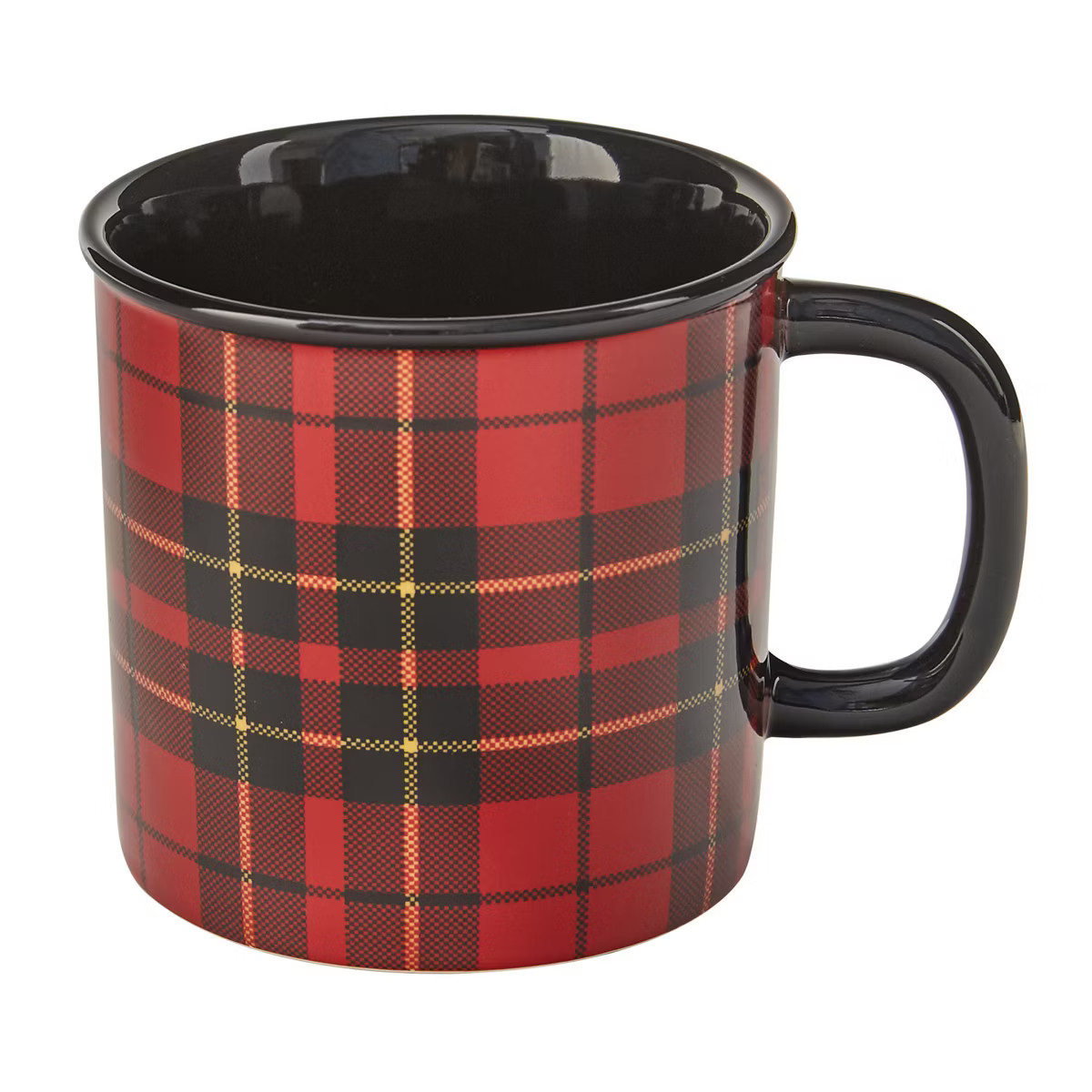 Park Designs Sportsman Plaid Mug Set - Red | Target