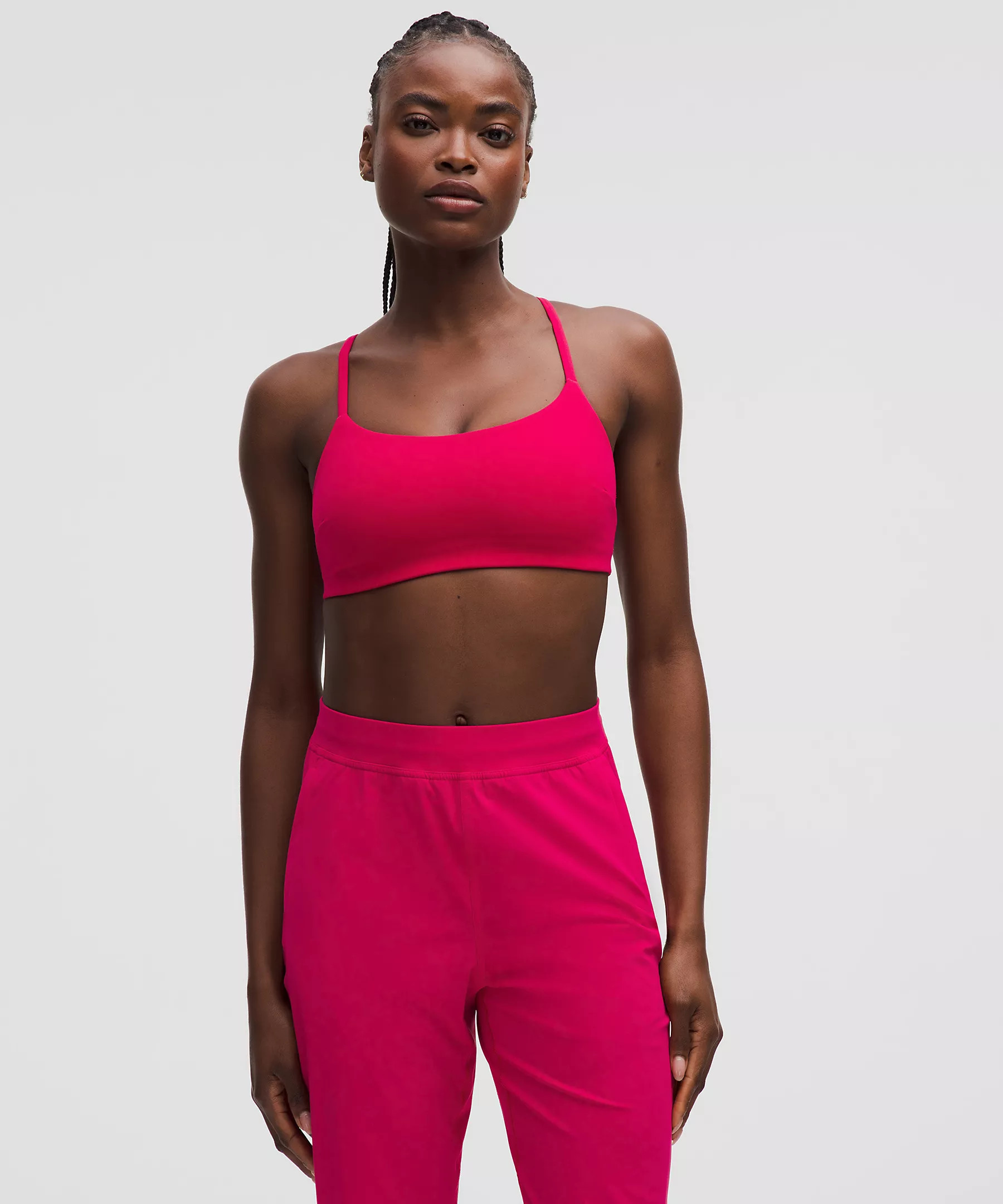 Wunder Train Strappy Racer Bra | Lululemon (US)