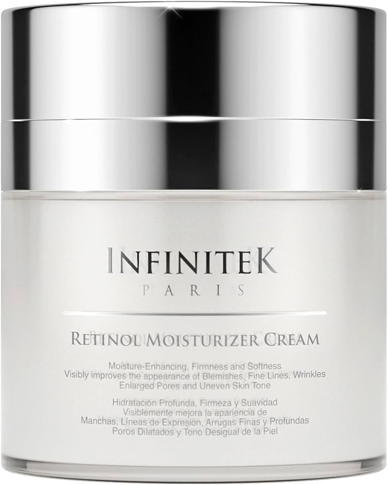 Infinitek París | Hidratante facial con retinol - Crema de noche | Cuidado de la piel para regal... | Amazon (US)