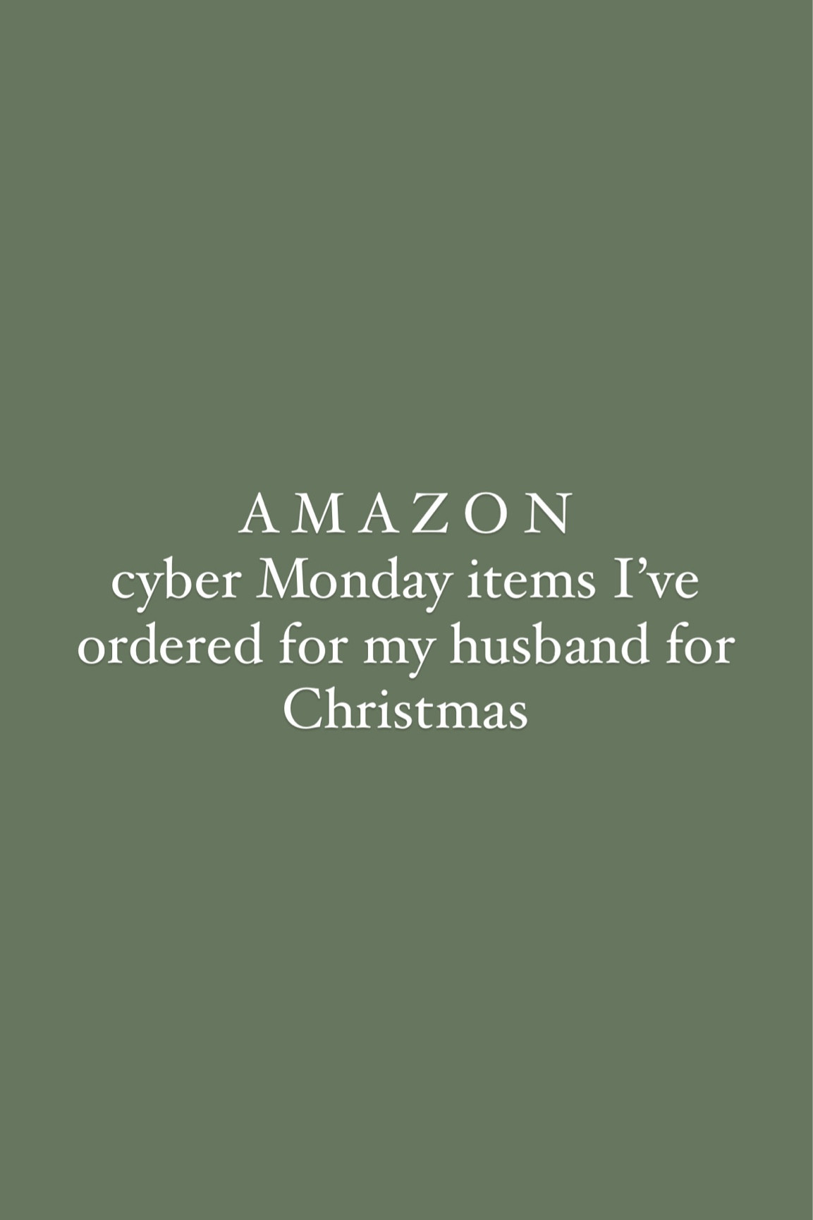 Amazon Cyber Monday deals I’ve ordered for my husband for Christmas! 

Projector screen to go with the projector we have! He mentioned wanting one of these instead of tying a sheet up when we have people over to watch football games on our back deck! I linked a similar projector to the one we have in case you’re in the market. 

Amazon pants - he wears these to work and I thought it would be fun to get him another color! The blue pair he already has looks way more expensive than the price and I feel like the olive pair would be great for work. 

Beer can chicken holder - Hunter makes delicious beer can chickens on his Traegar and this stand would make that so much easier than balancing a bird on an actual beer can

Loafers - considering I picked up his loafers to put them away the other day and found a hole in them these are a necessary item! The reviews on these are great and the price is even better. 

Sous Vide - I didn’t know this was a wishlist item until Hunter asked if anyone bought it off our registry…he would have had to tell me to put it on there for that to be the case! Sent this suggestion to my parents for him. 

Cyber Monday, Amazon, men’s gifts, men’s gifts under $50, affordable Amazon gift ideas, gifts for guys, projector, projector screen, beer can chicken holder, loafers, Amazon golf pants, sous vide

#LTKCyberWeek #LTKsalealert #LTKfindsunder50