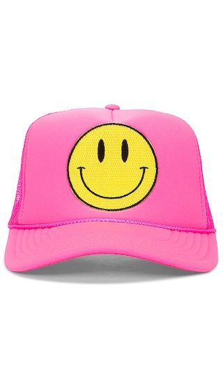 SMILEY HAT in Pink | Revolve Clothing (Global)