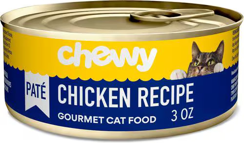 Chewy Made Pate Chicken Recipe Canned Cat Food (FORMERLY TINY TIGER), 3-oz can, case of 24 | Chewy