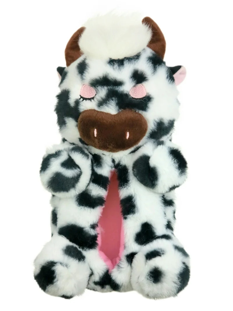 Wonder Nation Little & Big Girl Animal Slippers | Walmart (US)