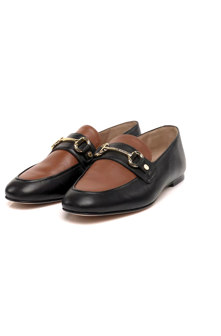 Harvard Horsebit Loafer (Black Tan) | Holland Cooper
