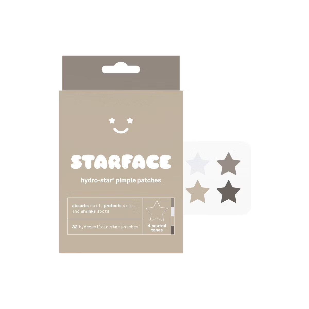 Starface Hydro-Star Earth Pimple Patches - 32ct | Target