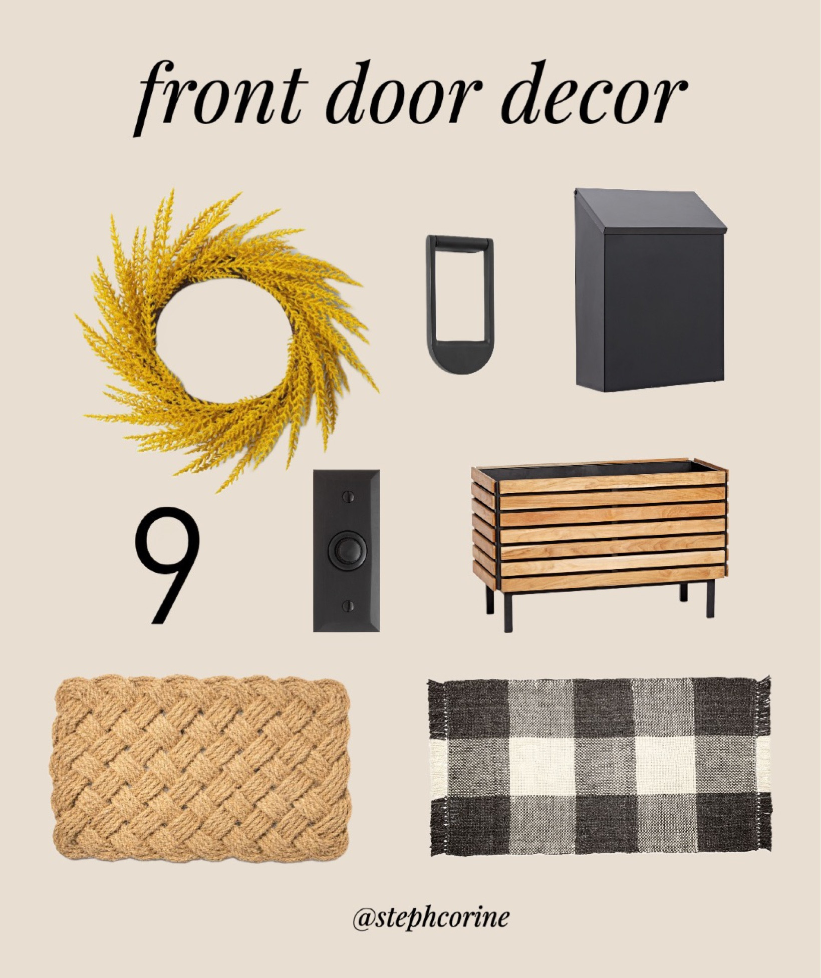 Fall entryway refresh #organicmodern #minimaldesign #interiordesign #decor #exteriordecor 

#LTKfamily #LTKhome #LTKSeasonal