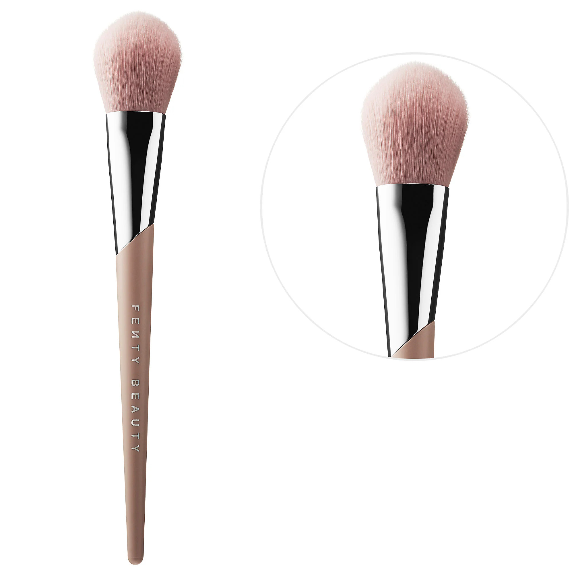 Fenty Beauty by Rihanna Sculpting Bronzer Brush 195 | Sephora (US)