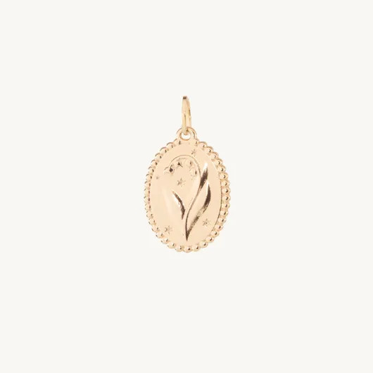 Lily of the Valley Poem Charm, May | Catbird