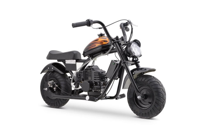 HOVER HEART Gas Mini Chopper Bike, DB004 Model 49.4 CC 2-Stroke Dirt Bike with Big Headlight, Pre... | Walmart (US)