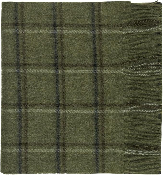 Oxfords Cashmere 100% Lambswool Tartan Scarf | Amazon (UK)