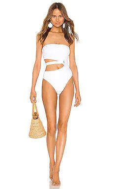 Lovers and Friends American Girl One Piece in White from Revolve.com | Revolve Clothing (Global)
