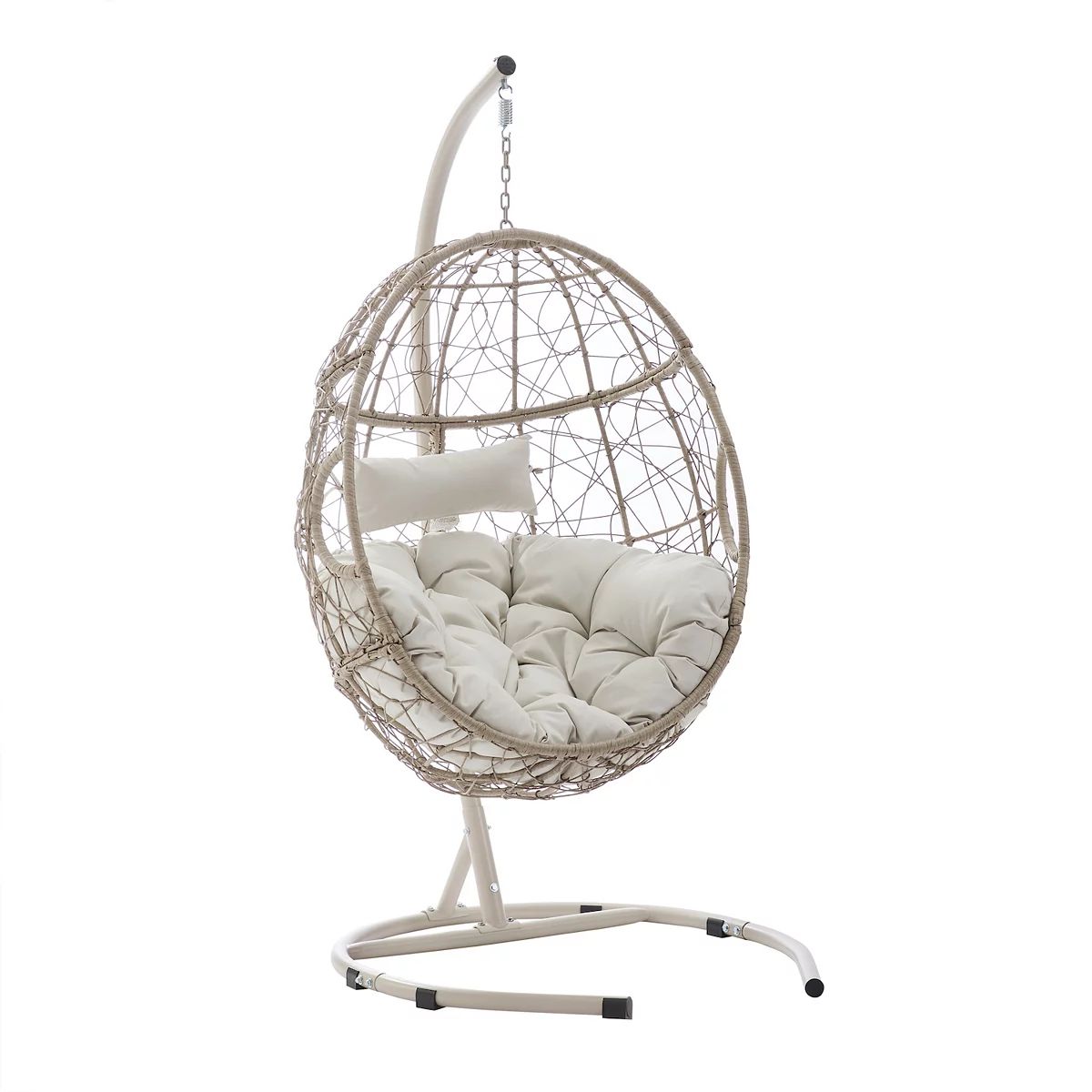 Crosley Cleo Indoor/Outdoor Hanging Wicker Egg Chair | Kohl's