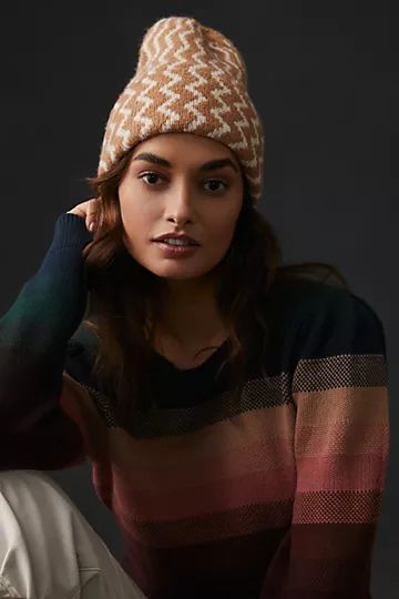 Zig Zag Beanie | Anthropologie (US)