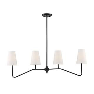 Savoy House 4-Light Oil Rubbed Bronze Chandelier M10078ORB - The Home Depot | The Home Depot