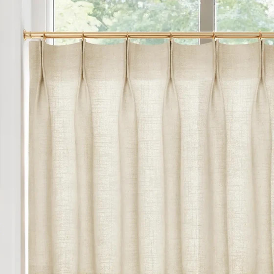 Custom Cafe Curtains Pleated | TWOPAGES