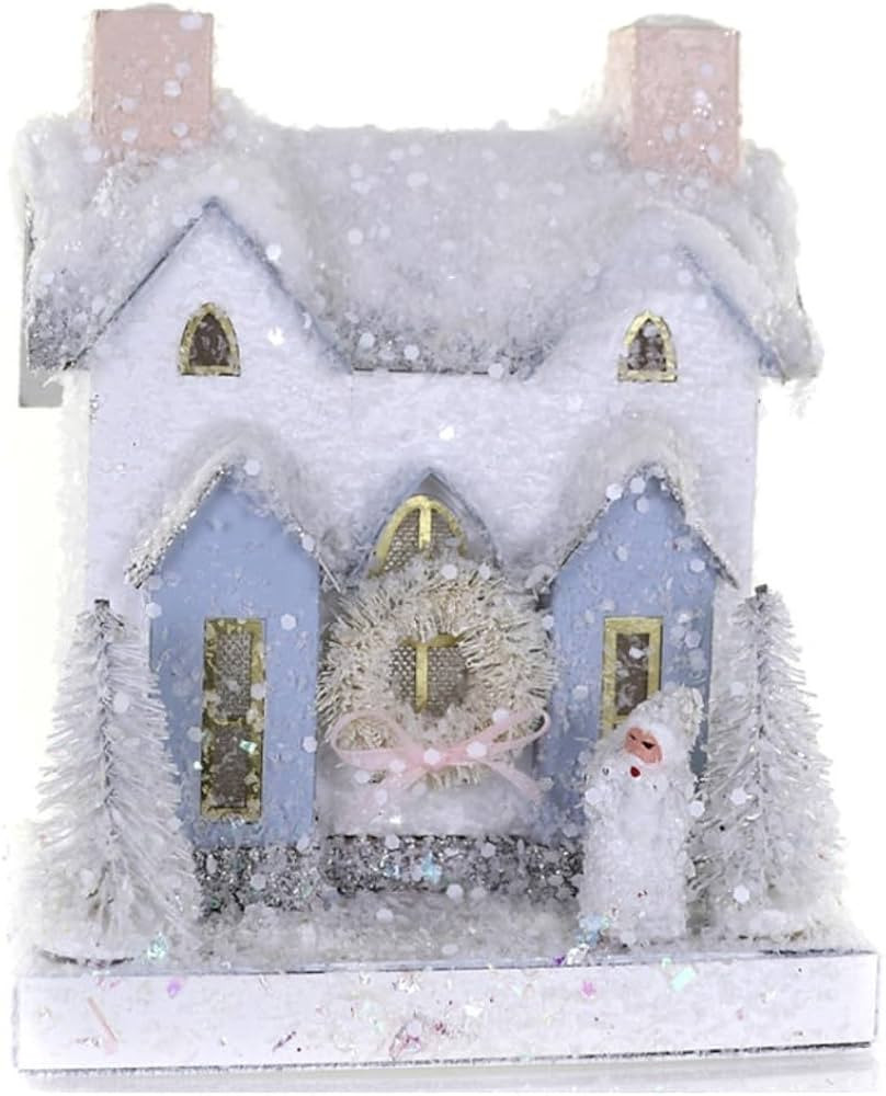 Cody Foster & Co White French Villa Christmas Village Building HOU-373 | Amazon (US)