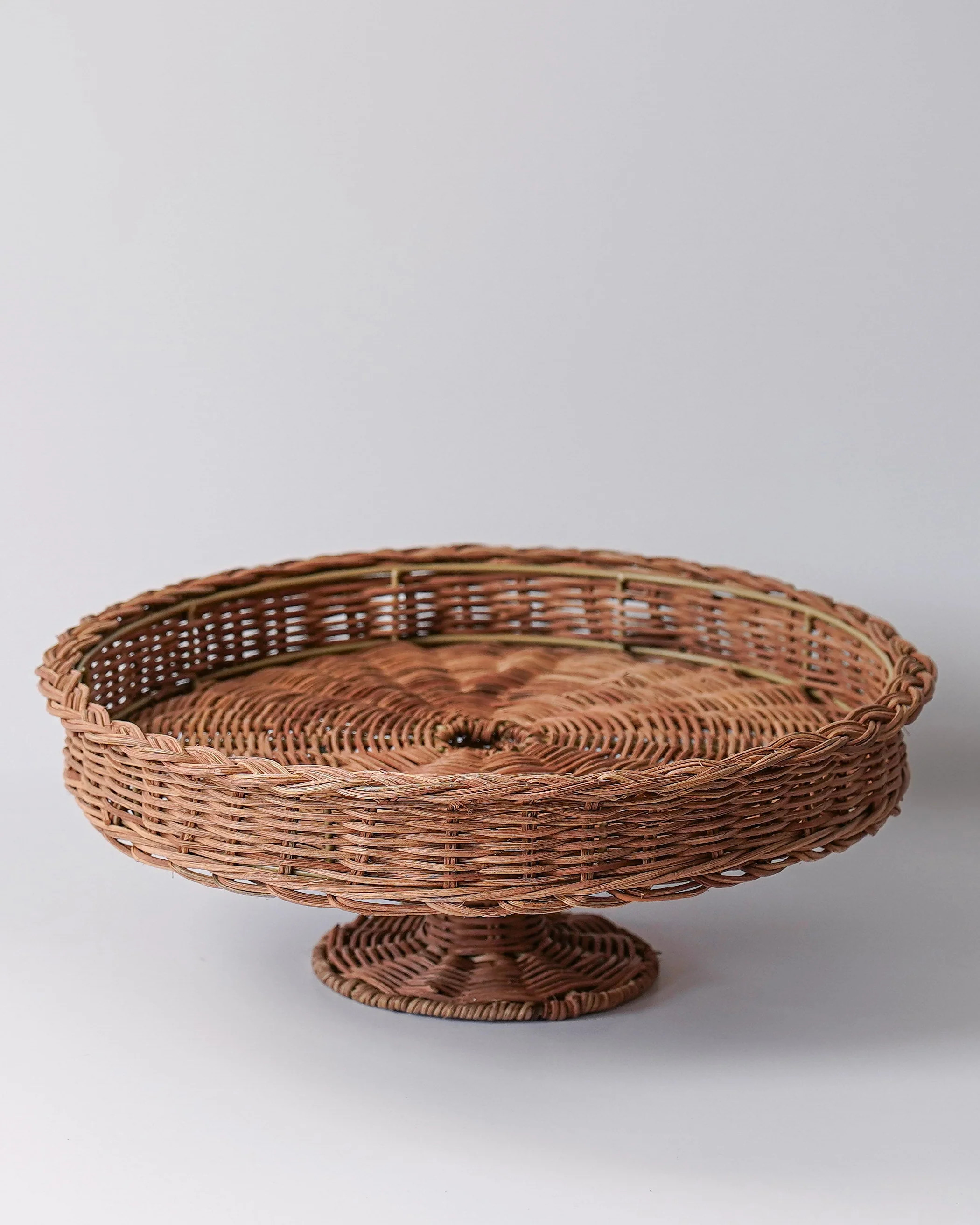 Hand Woven Rattan Pedestal | MJHome