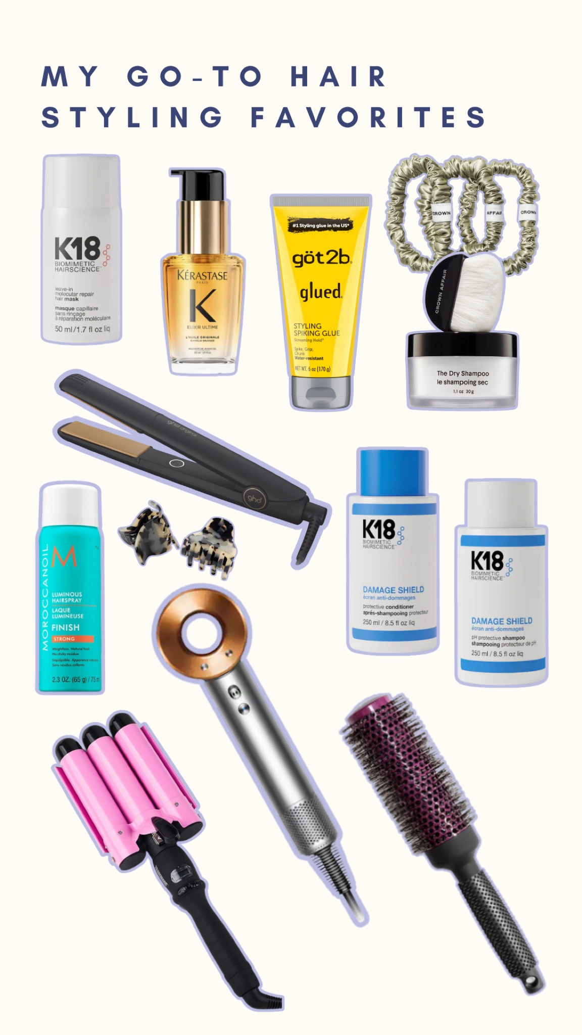 My most used hair styling products & tools 

#LTKBeauty