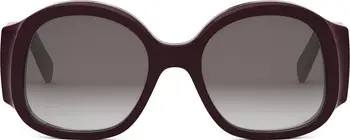 Maxi Triomphe 54mm Round Sunglasses | Nordstrom
