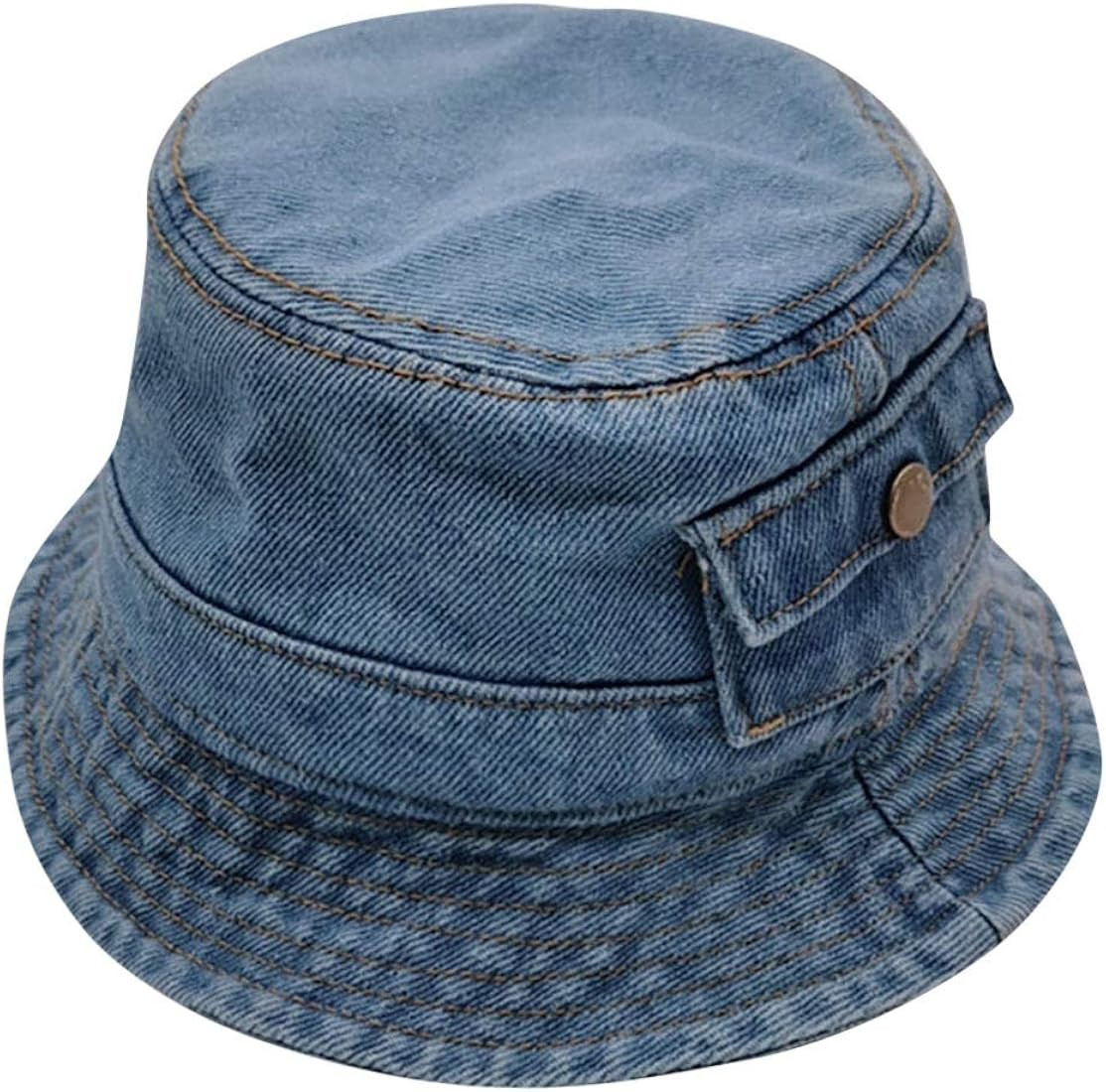Baby Toddler Boys Girls Fashion Denim Bucket Hat Summer Protection Sunscreen Cap Hat Fisherman's ... | Amazon (US)
