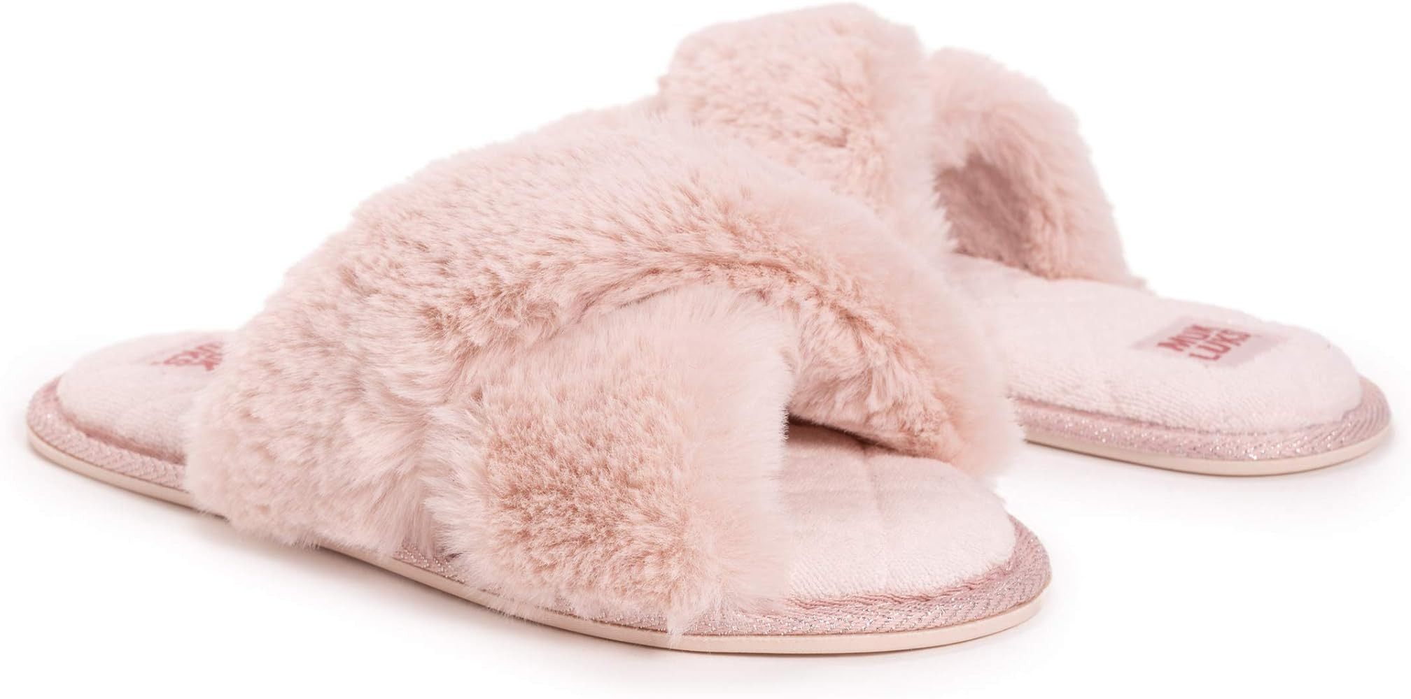 MUK LUKS Women's Perley Criss-Cross Slipper | Amazon (US)