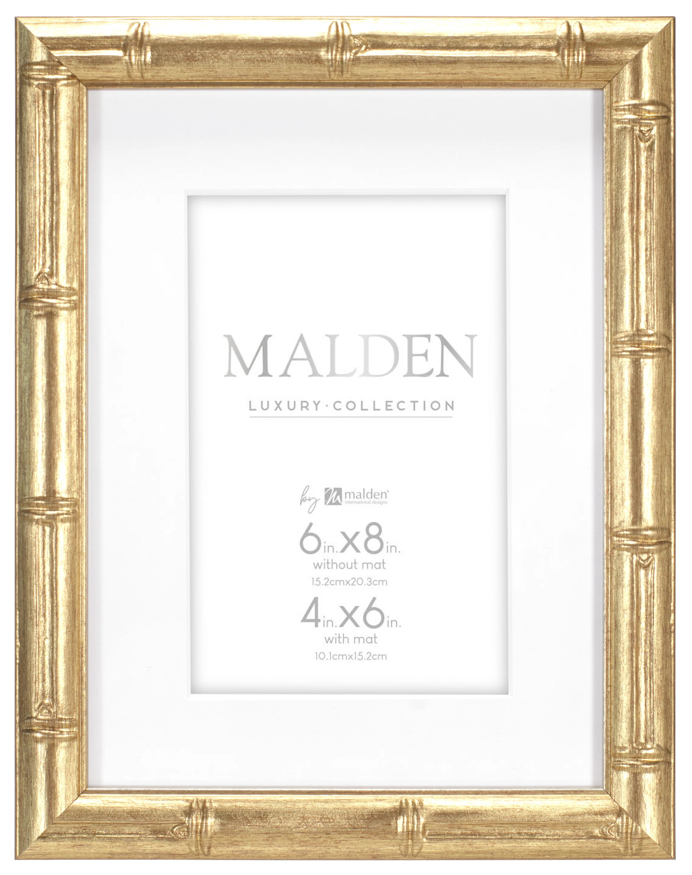 Malden 4X6/6X8 GOLD MATTED BAMBOO & Reviews | Wayfair | Wayfair North America