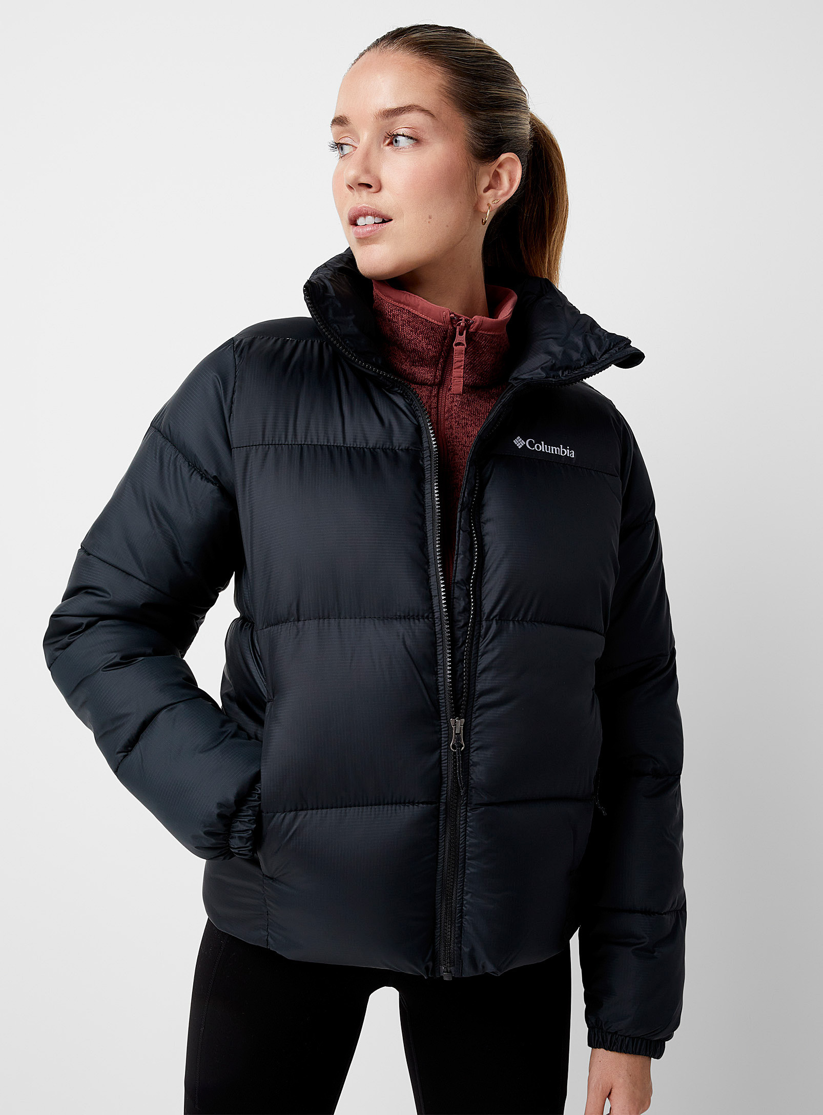 Columbia - Puffect puffer Regular fit (Women, Black, X-SMALL) | Simons